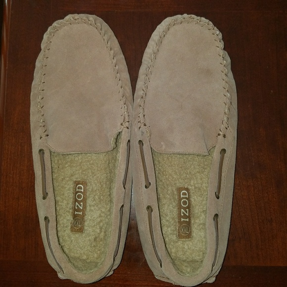 Izod Other - Izod Mens Slippers Moccasins Driving Shoes